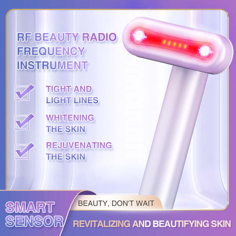 Portable Rechargeable Electric Eye Massager with Microcurrent - Suppress Eye Circles & Wrinkles ! ❣️