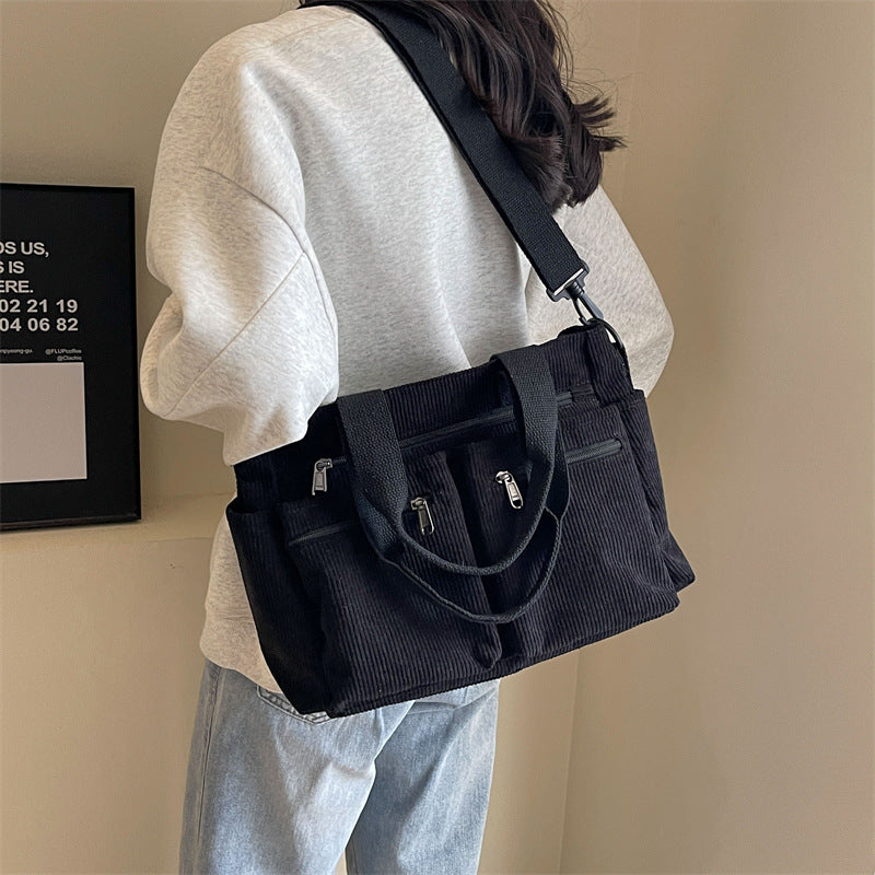 Gorgeous Velvet Large Capacity Crossbody Bag in 4 Color Options 👜