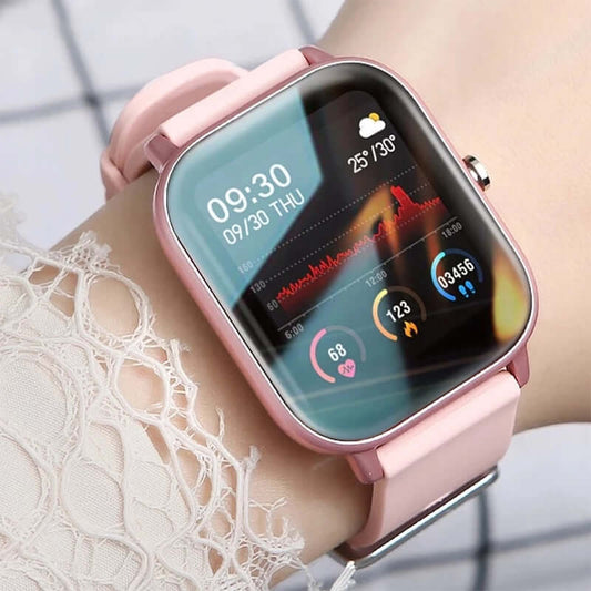 Endless Features Bluetooth Calling Smart Watch - Full Touch Bracelet All Fitness Features + Calling & Social Media 🤓
