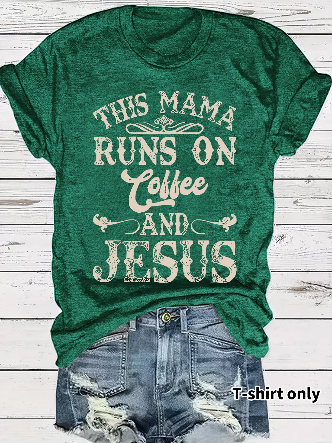 Humorous  COFFEE Print T-shirt in Popular Mixed Unisex Colors ☕️🌈 Grab Multiple Colors !