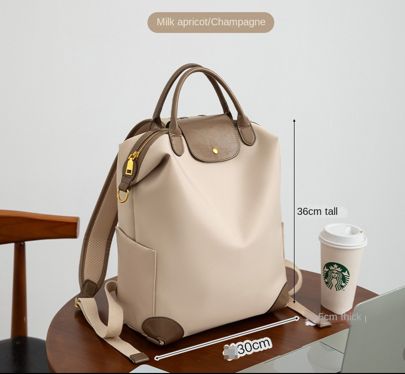 Stylish Top-Quality Nylon Backpack 🎒 Large Capacity, Lightweight, Durable for Business Travel & Daily Commute