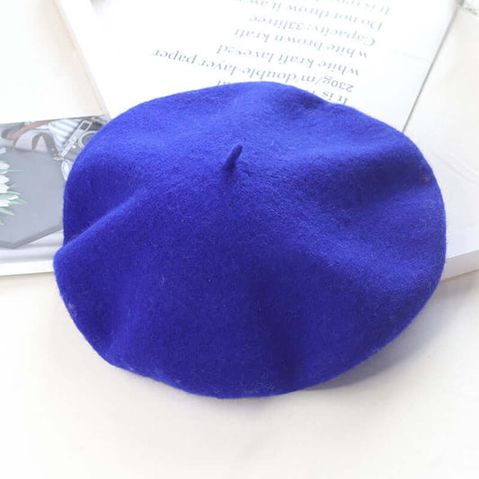 Women's Retro Beret - Warm Knitted Wool - 🌈 Massive Color Selection !