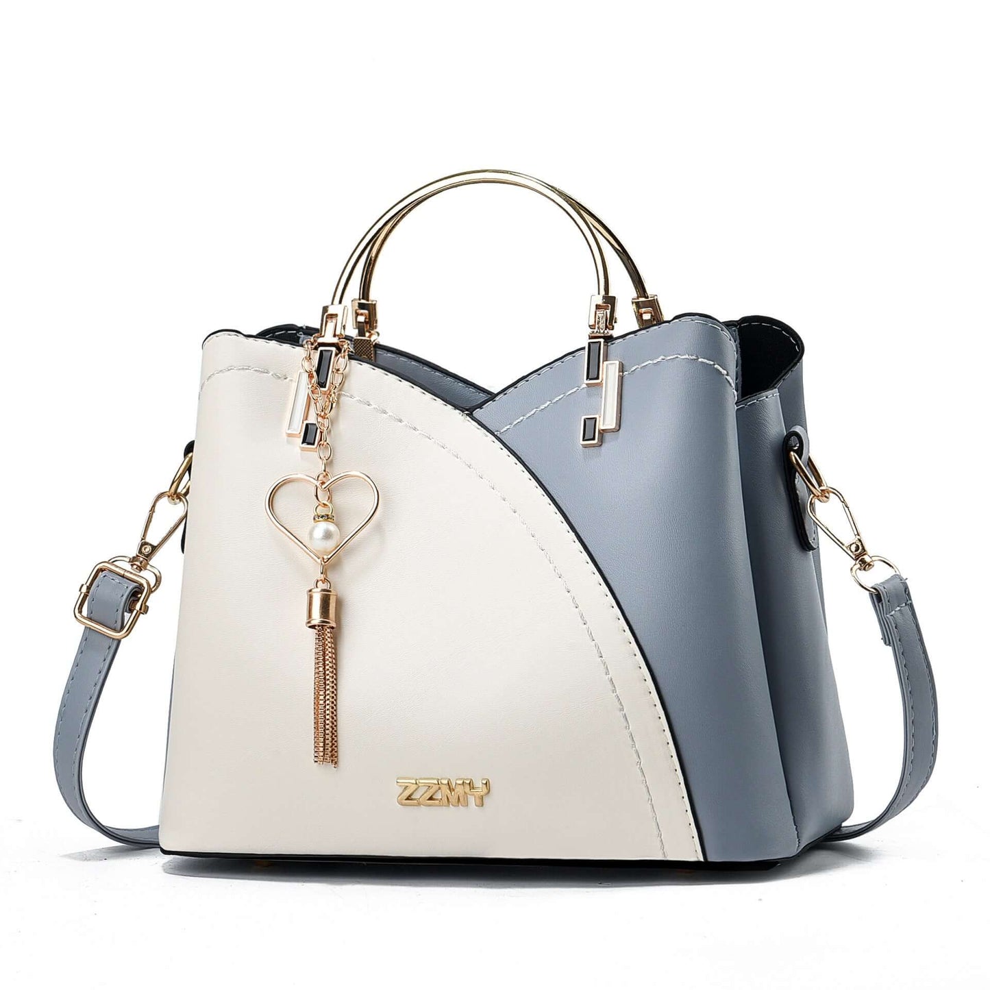 Women's Trendy Handbag - Chic Style Color Block Large Capacity Shoulder Crossbody Bag 👜