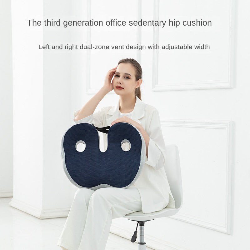 Best Selling Seat Cushion - Back Pain Prevention & Posture Aid - Thick Memory Foam for Long Sitting Periods