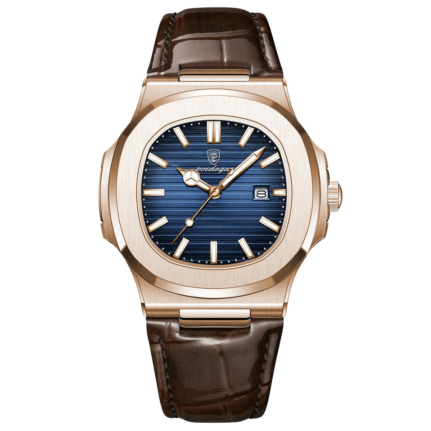Men's Classy Fashion Business Watch - Waterproof Luminous Quartz in Stunning Colors