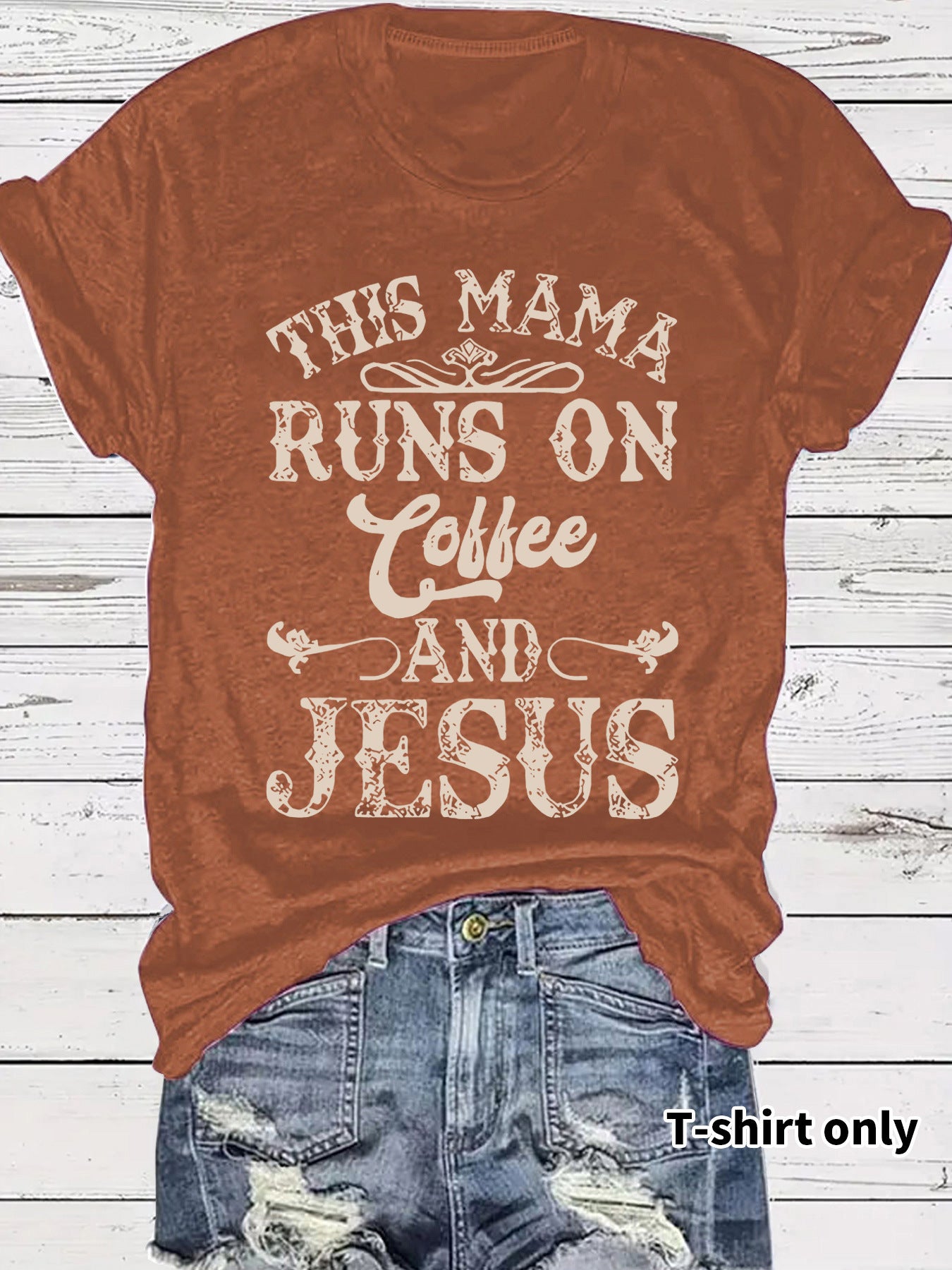 Humorous  COFFEE Print T-shirt in Popular Mixed Unisex Colors ☕️🌈 Grab Multiple Colors !