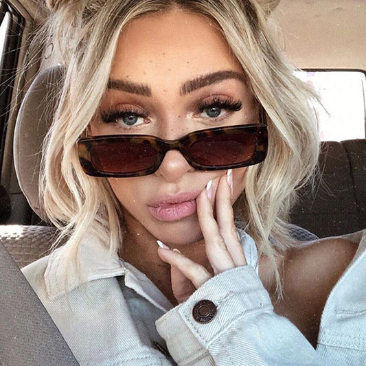 Unisex Chic Style Small Square Sunglasses - Popular Hip Best Seller 🥇😎