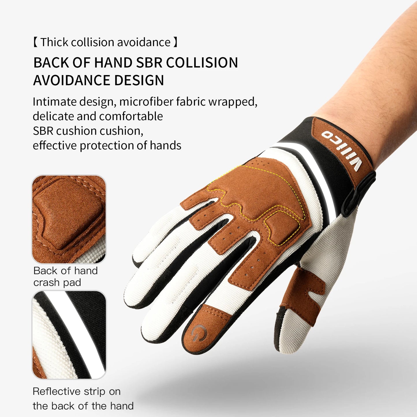 Outdoor Sports & Motorcycle Gloves 🧤 Durable, Warm, Anti-Slip & Shock-absorbing + Touch Screen Sensitivity