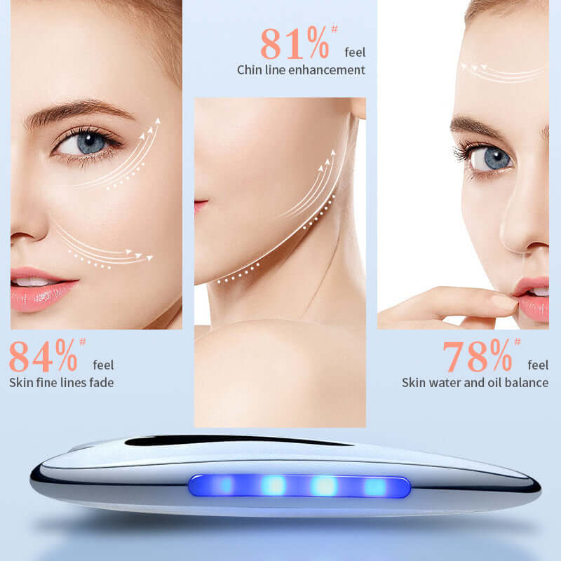 Microcurrent Face Lift Device - Guasha Massage Scraping Galvanic Beauty Skin Lifting Facial & Body Massager ❣️