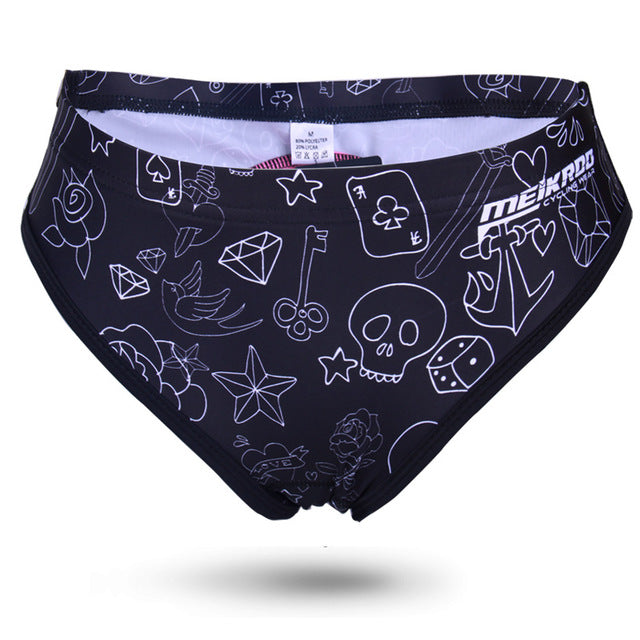 Women's Silicone Padded Cycling Specialty Underwear - Cool-Max Comfort for Daily Wear or Sports Activities