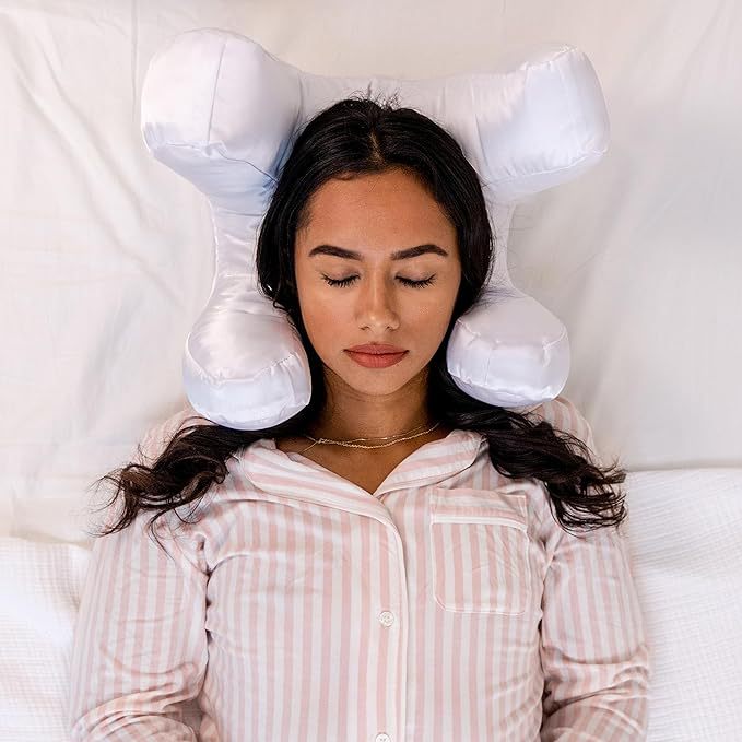 Beauty Face & Head Pillow with Memory Foam Filling - Reduce Wrinkles and Enhanced Face & Head Support