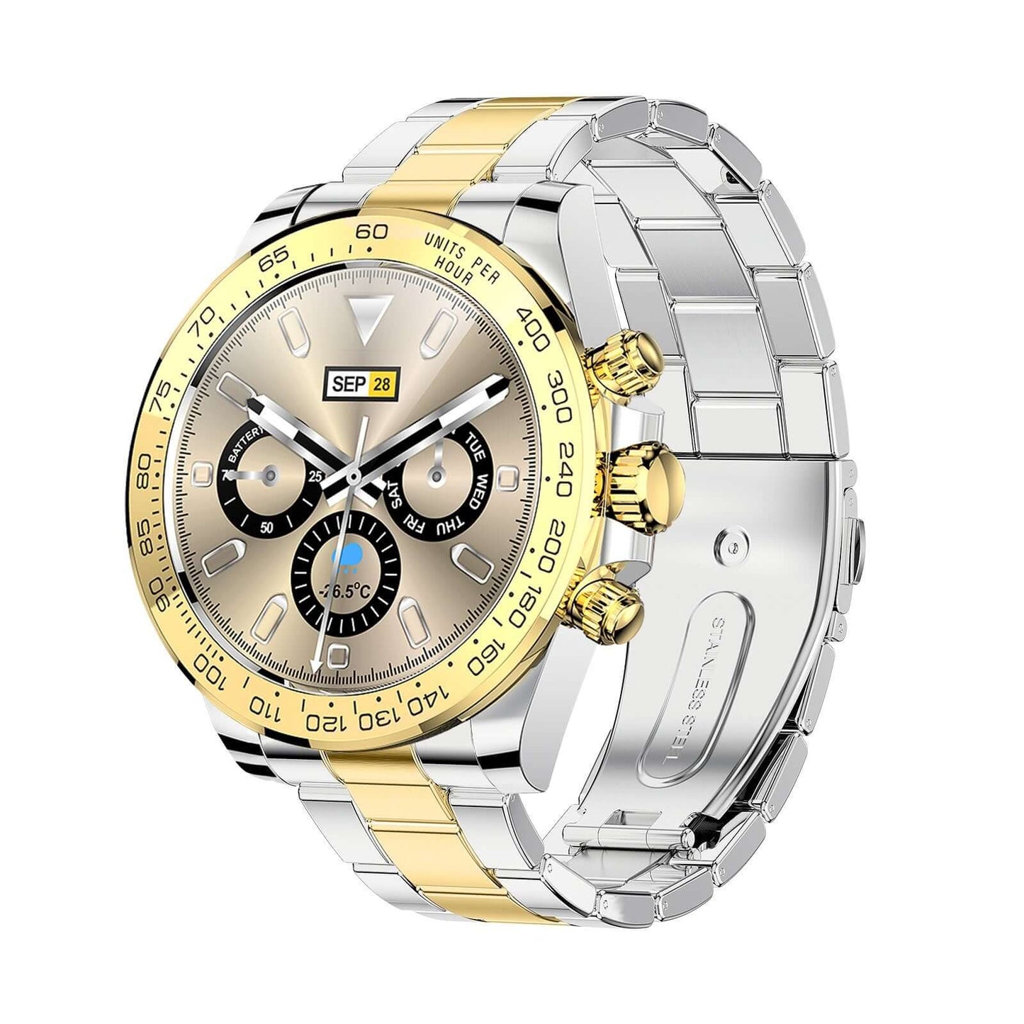 Fashion Smart Watch - Heart Rate, Sleep Monitoring, Sports Functions, Long battery Life Bluetooth Calling
