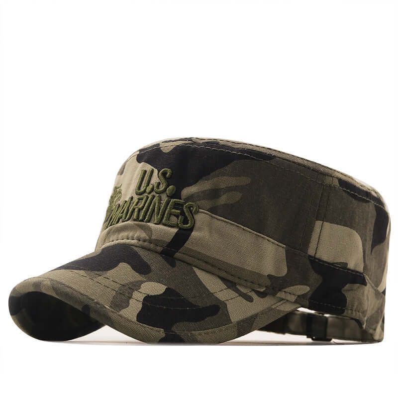 Popular US Marines Camouflage Hat - Great for Hunters and Outdoor Enthusiasts !