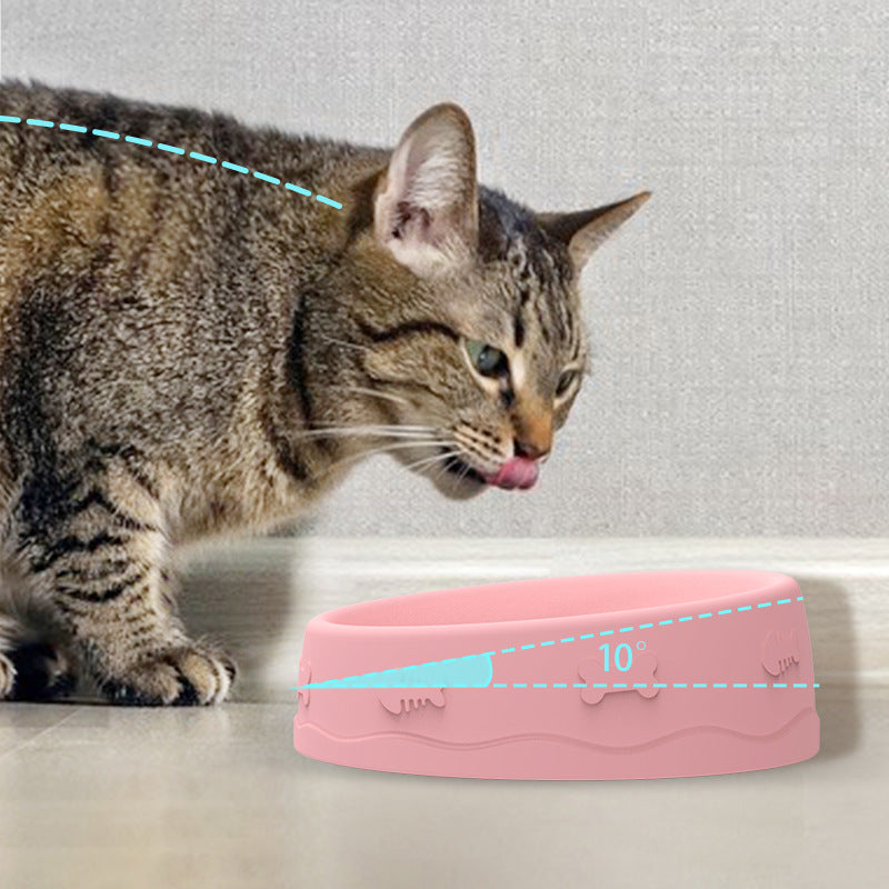 Portable Two-in-One Silicone Slow Feed Pet Bowl 🦮😻