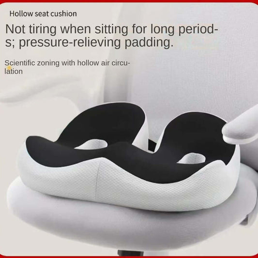Best Selling Seat Cushion - Back Pain Prevention & Posture Aid - Thick Memory Foam for Long Sitting Periods