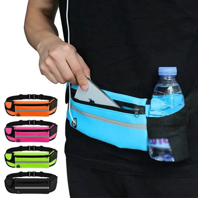 Waist Bag Sports,Money, Phone Pouch Portable Belt Bag Waterproof