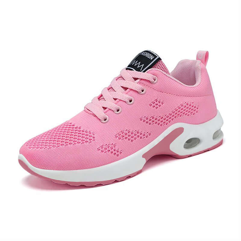 Stylish Breathable Women's Sneakers - Sporty Mesh Casual Lightweight