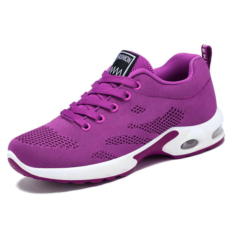 Stylish Breathable Women's Sneakers - Sporty Mesh Casual Lightweight