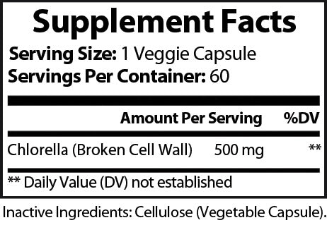 Topseat Chlorella Pure 500 mg