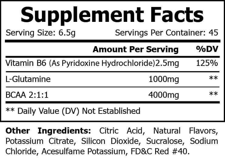 Topseat BCAA Fruit Punch