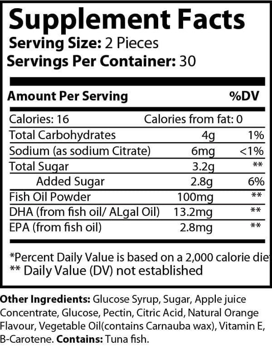 Topseat Omega 3 Gummies