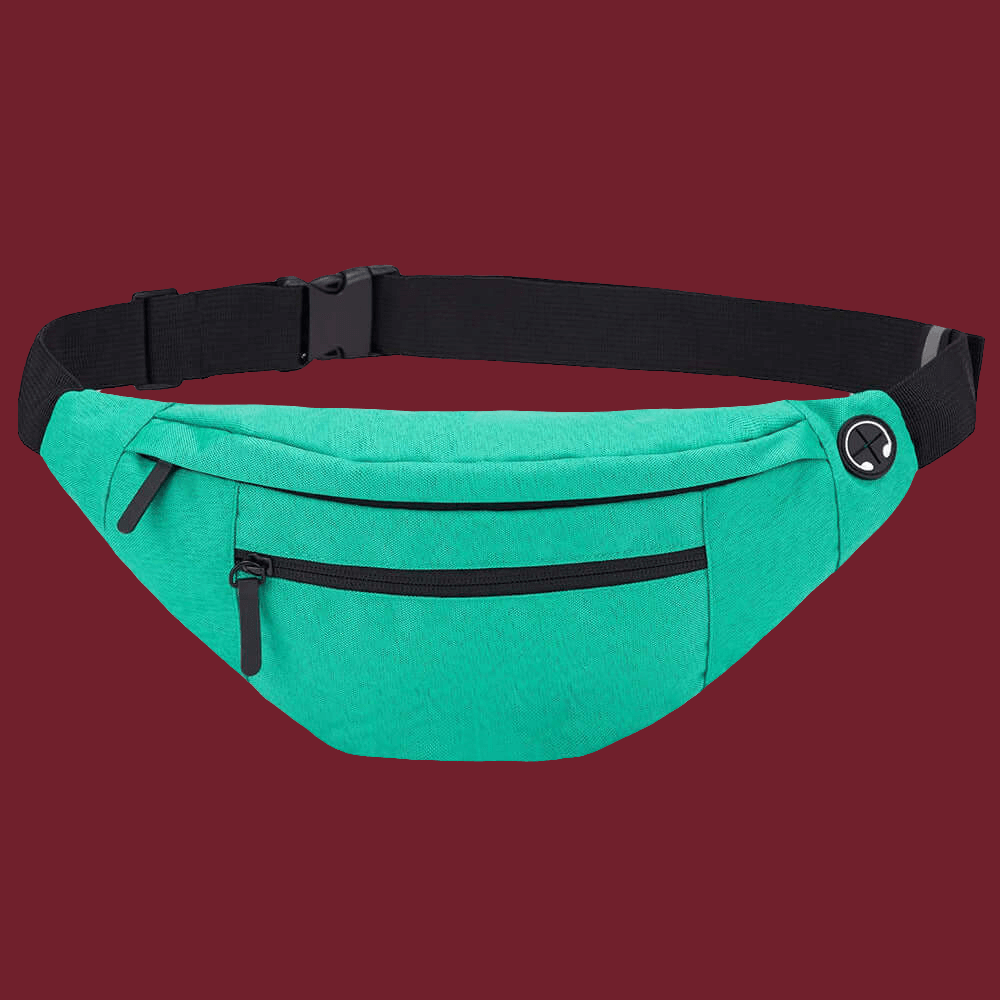 Sports Waist Bag - Outdoor Leisure Waterproof- Many Color Options 🌈