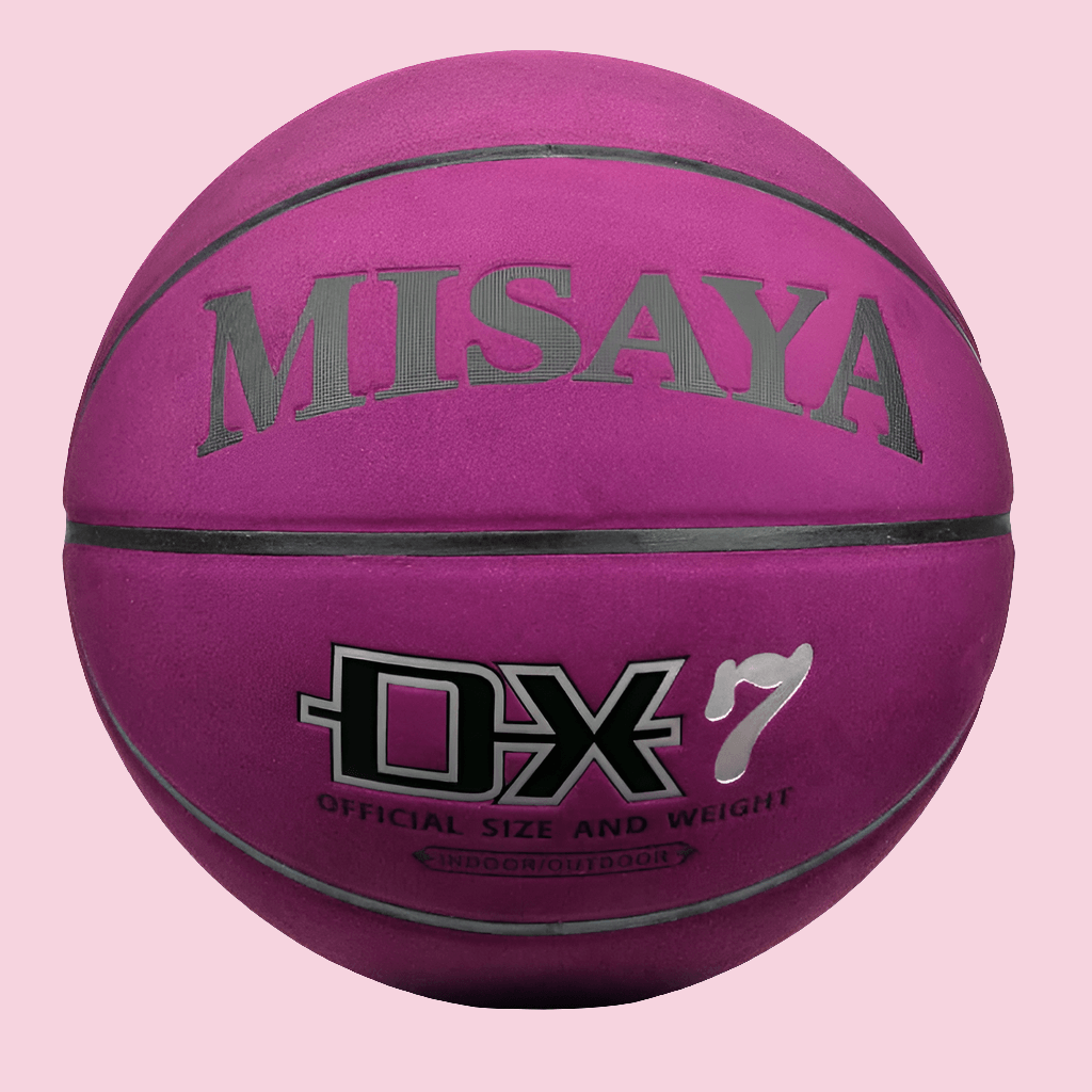 Standard Size 7 Pro Basketball 🏀 Outdoor + Indoor Cowhide Texture-Cool Colors 🌈