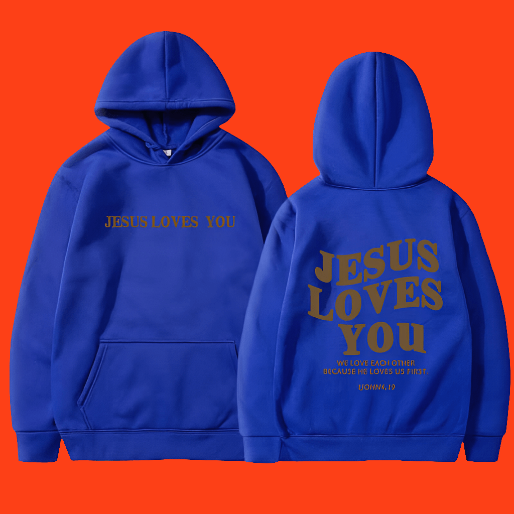 Unisex Faith Hoodie- Religious Front And Back Print