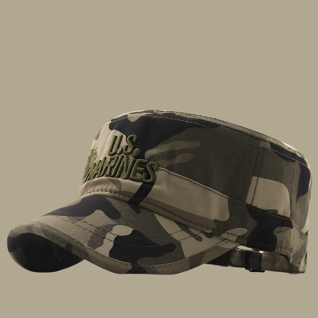 Popular US Marines Camouflage Hat - Great for Hunters and Outdoor Enthusiasts !