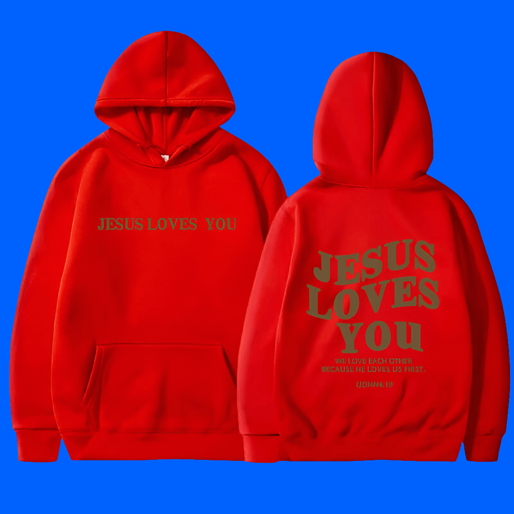 Unisex Faith Hoodie- Religious Front And Back Print