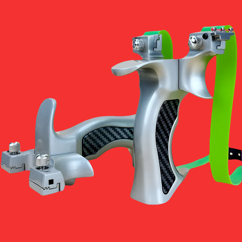 Best Selling🥇Titanium Alloy Slingshot Set - Integrated Clip Extended Hand Guard Cover