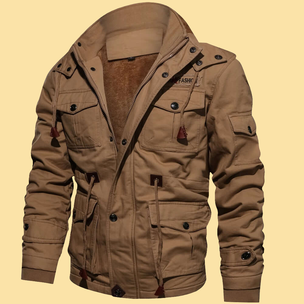 Men's Winter Military Jacket~Casual Thick Thermal Coat Army Pilot Jackets