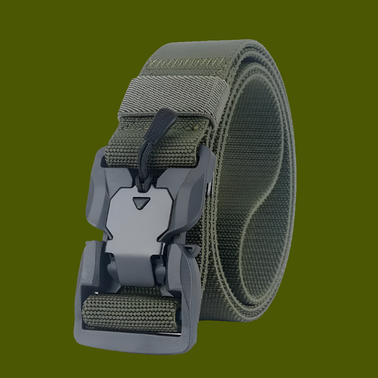Popular Genuine Military Tactical Belt 🪖 - Quick Release Magnetic Buckle