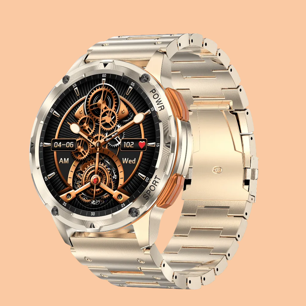 Dynamic Smart Sports Watch - Heart Rate, Blood Pressure, Blood Oxygen Health Monitoring & Bluetooth Calling