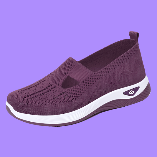 Women's Ultra Comfort Sneakers - Lightweight Breathable Mesh Round Toe Wedge