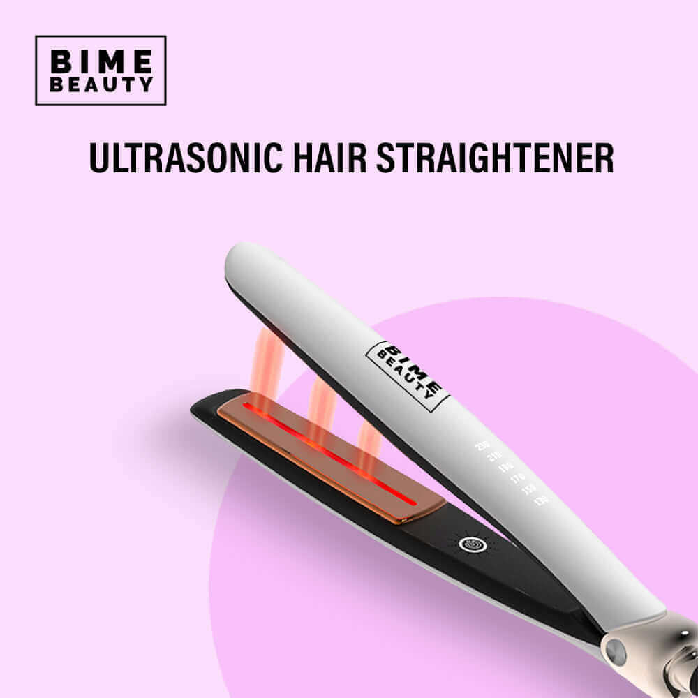 Ultrasonic Steam Spray Hair Straightener