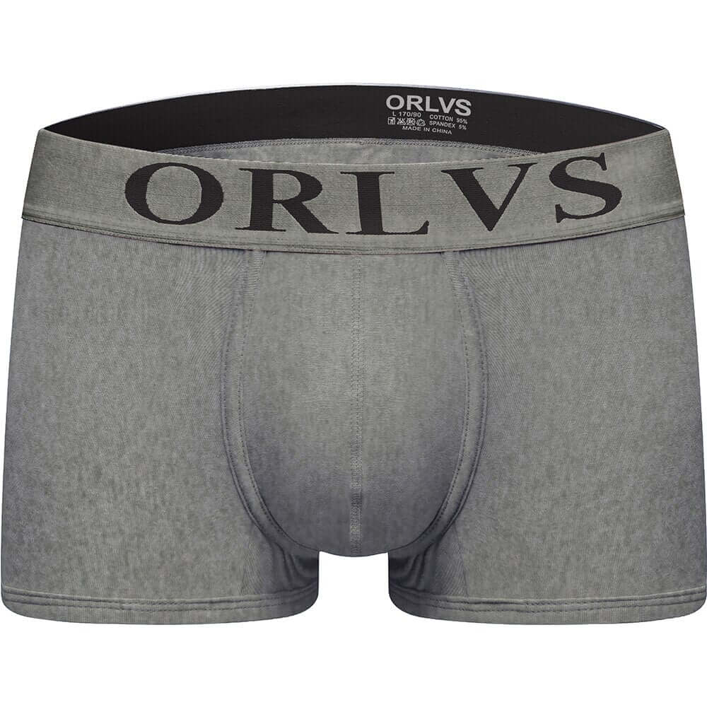 Soft Long Boxer Shorts |ORLVS Men's Sexy Underwear