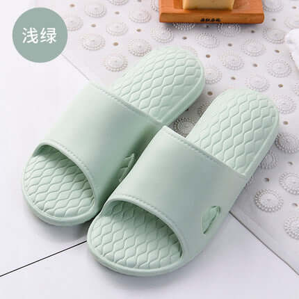 Tining 2020 bathroom EVA slippers soft bottom comfort Japanese sandals anti-slip couple rhombus female shoes