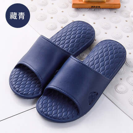 Tining 2020 bathroom EVA slippers soft bottom comfort Japanese sandals anti-slip couple rhombus female shoes