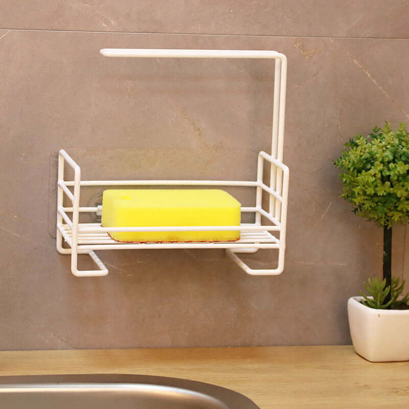 Kitchen finishing rack sea pertilizer storage rack pool shelf kitchen sink countertop cleaning rag stand