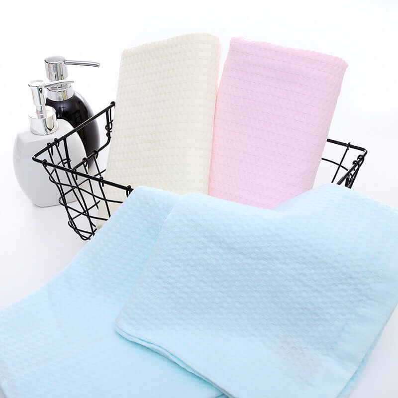 Cotton double flora cross jade MiG soft water absorption breathable baby bath towel swimming shawl is a generation