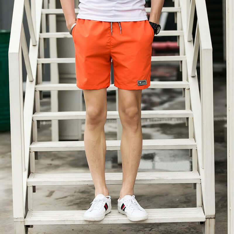 2020 summer men's shorts Korean version of the trend summer sports loose five points casual speed trousers Taobao