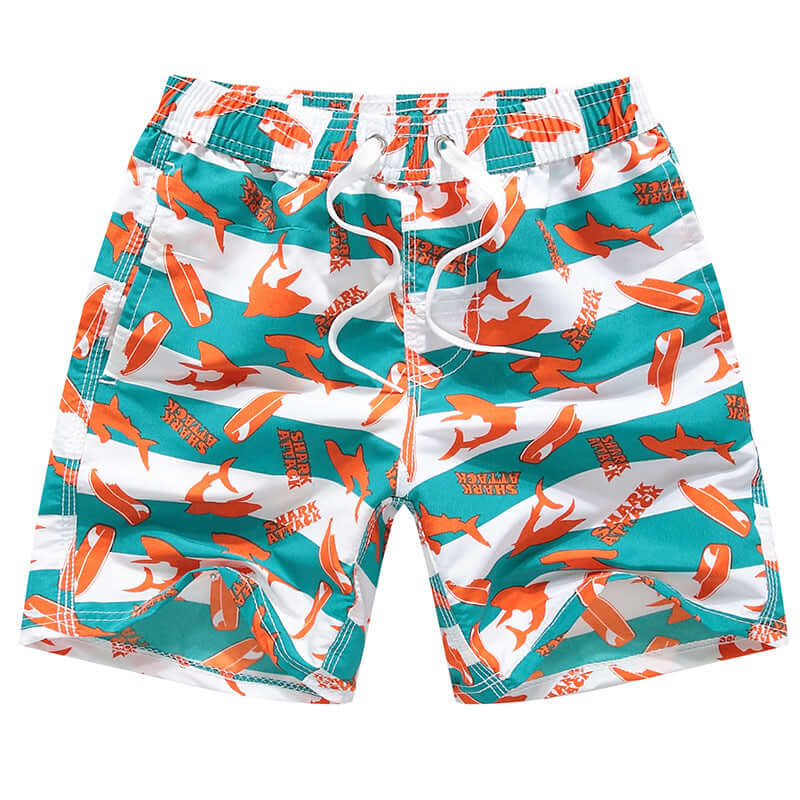 Children's beach pants, big children's seaside vacation waterproof leisure swimming trunks, shorts, children's clothing, five-point pants, shorts, hot springs