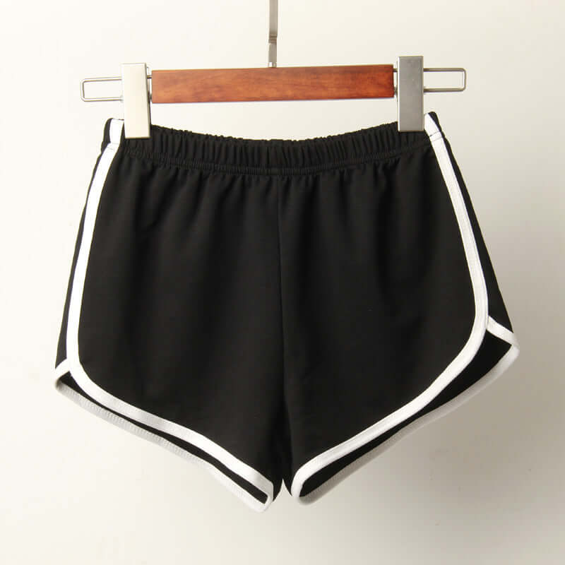 Sports shorts female summer 2020 casual fashion streaming cotton three pants new Korean version of the beach hot pants