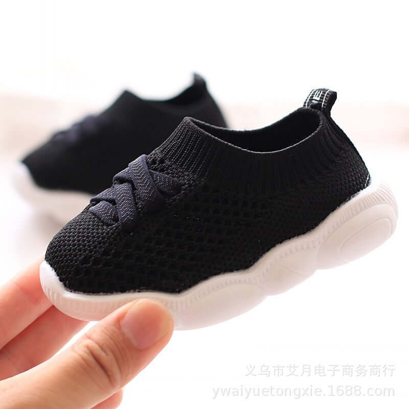 Summer 1-2 years old 0 boy baby learning step shoes girl baby children's soft shoes small children breathable mesh shoes