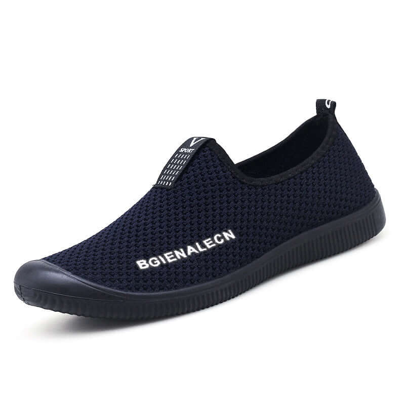 Sports shoes men 2021 casual one generation foreign trade flying weave shoes fashion peas shoes men breathable shoes men