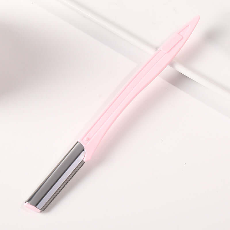 High quality stainless steel scraping knife professional ladies with protective net shaving eyebrow knife