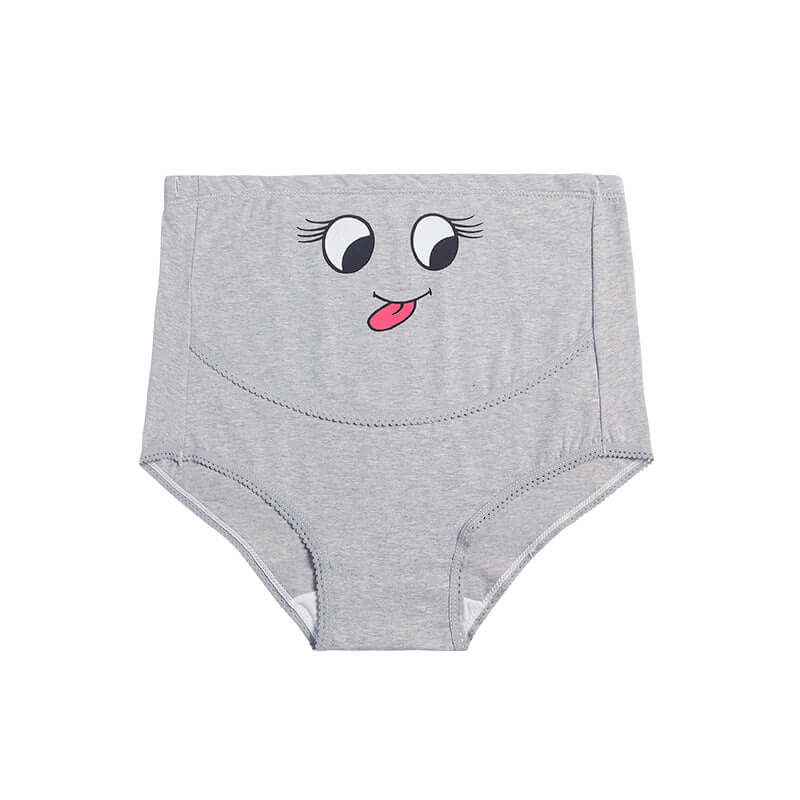 High Waist Pregnancy Underwear - Cartoon Emotions