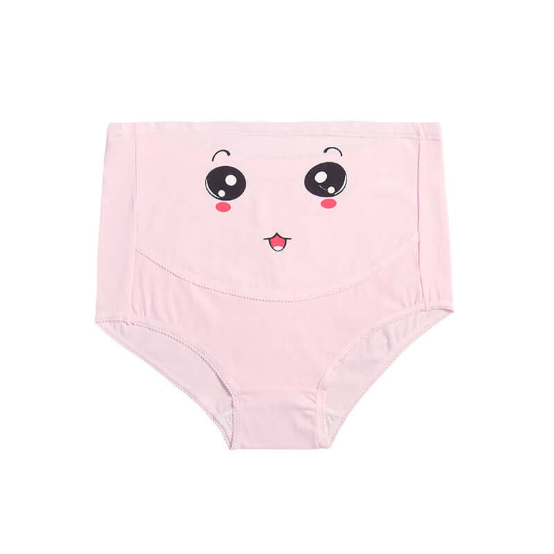 High Waist Pregnancy Underwear - Cartoon Emotions