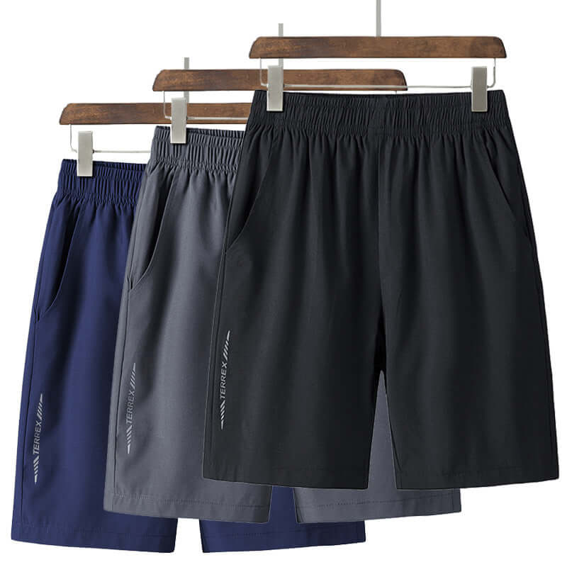 Quick-Dry Men's Summer Shorts- Large Sizes